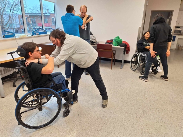 Groupe de participants